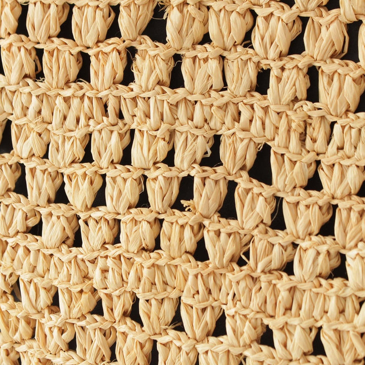 Stella McCartney Crocheted Basket Sac seau Raphia