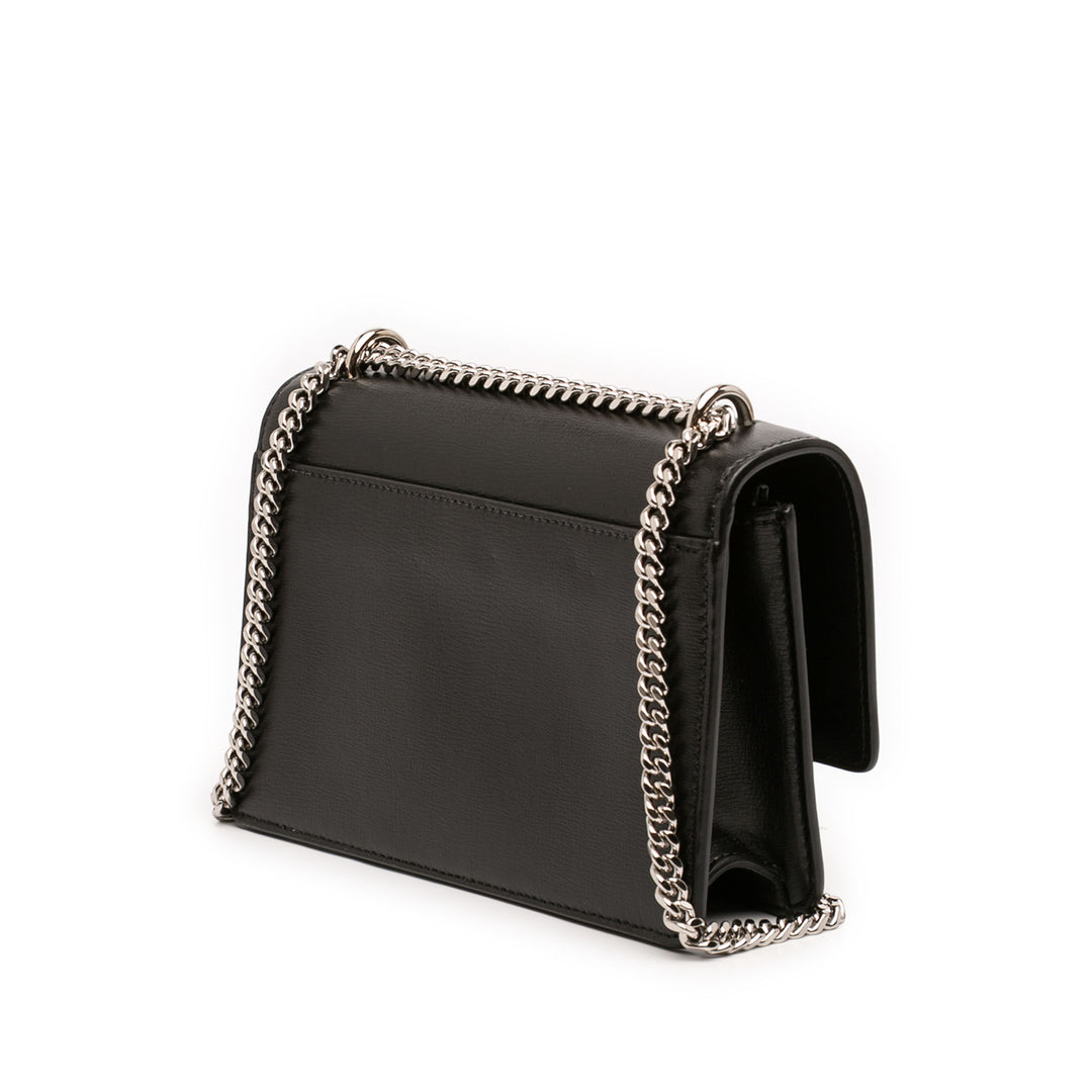 Saint Laurent Mini Cuir Monogram Sunset Wallet on Chain
