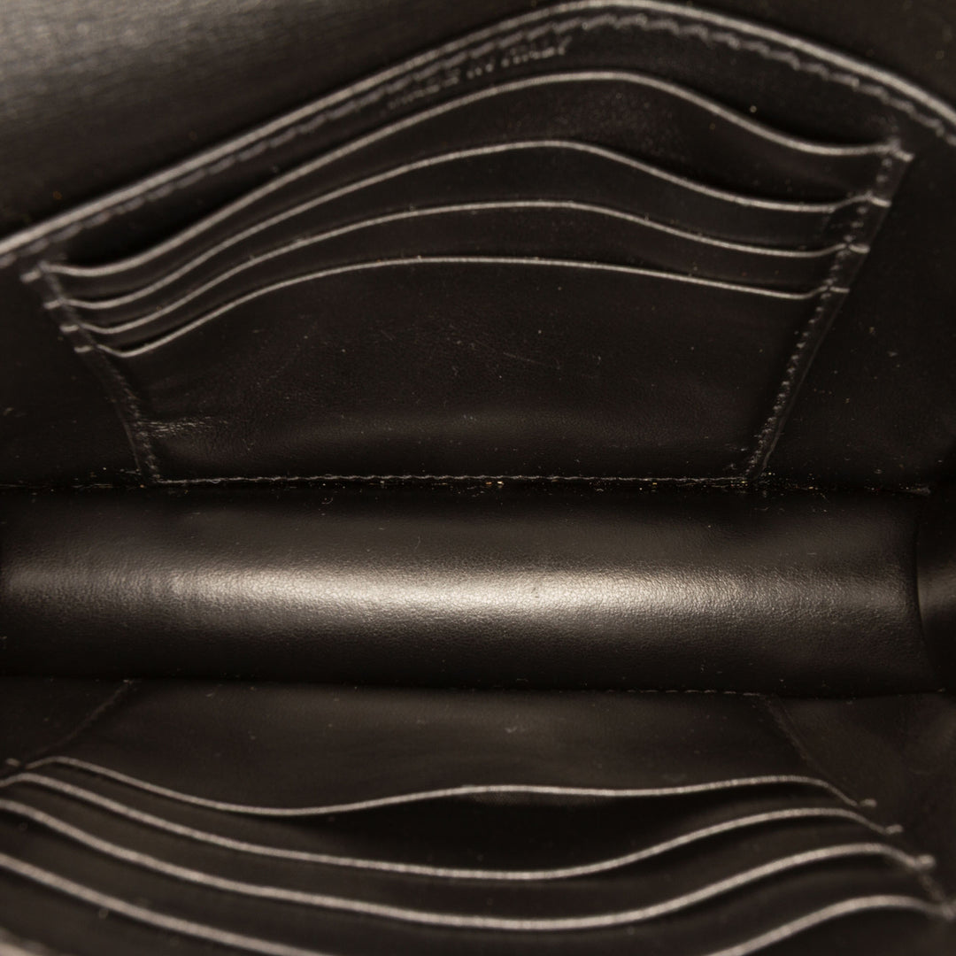 Saint Laurent Mini Cuir Monogram Sunset Wallet on Chain