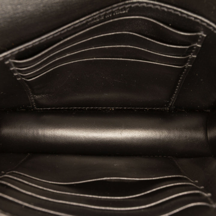 Saint Laurent Mini Cuir Monogram Sunset Wallet on Chain