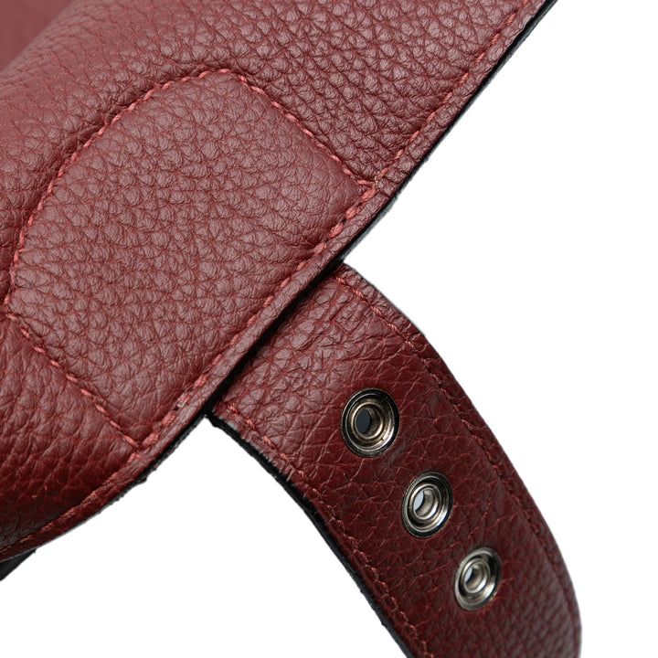 Hermès Togo Sac A Depeches Verso 38 Noir