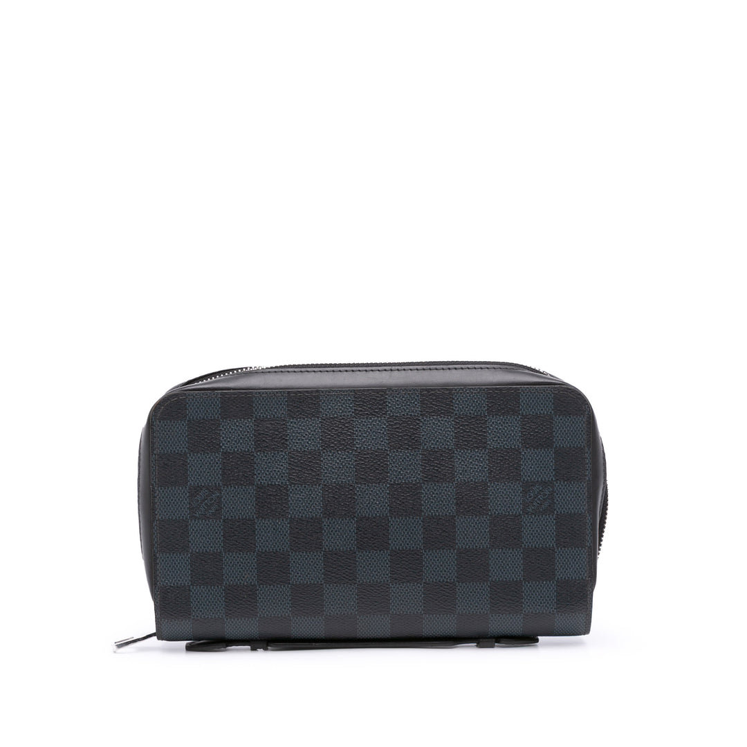 Damier Cobalt Zippy XL Wallet Blue - Gaby Paris