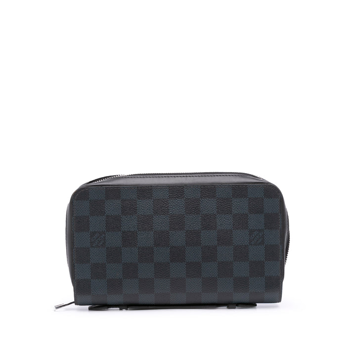 Damier Cobalt Zippy XL Wallet Blue - Gaby Paris