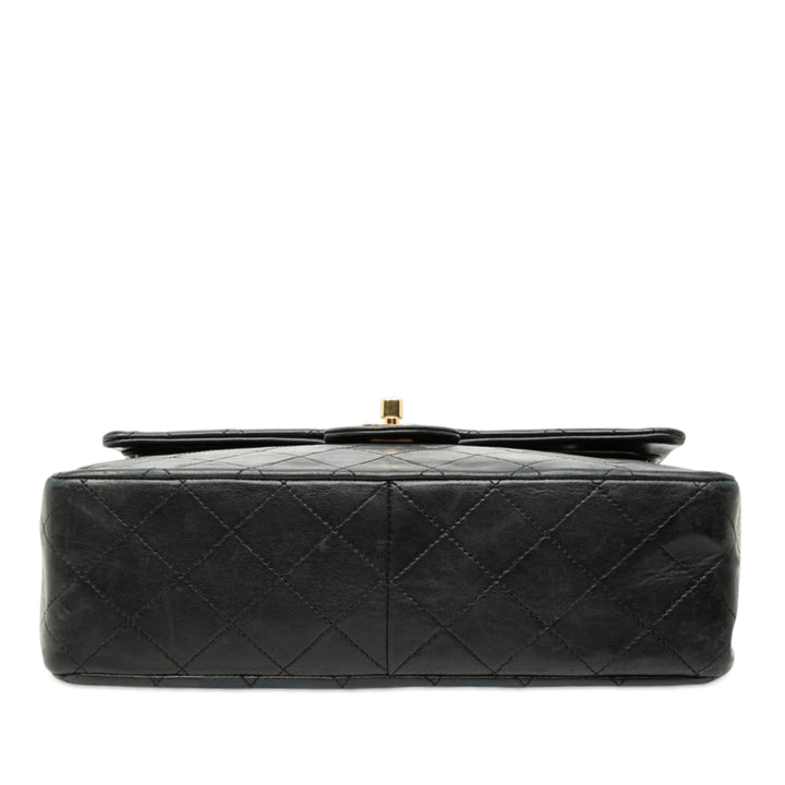 Chanel Medium Tall Classic Cuir d’agneau Double rabat