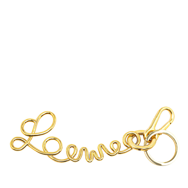 LOEWE Loewe Key Chain Gold - GABY PARIS