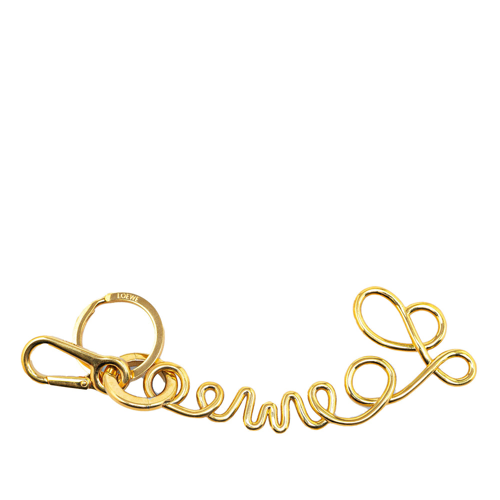 LOEWE Loewe Key Chain Gold - GABY PARIS