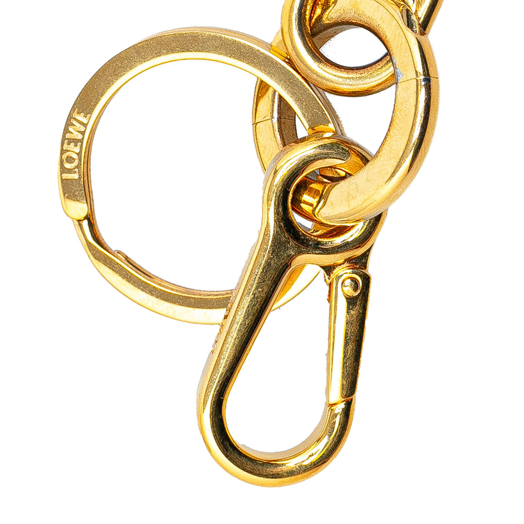 LOEWE Loewe Key Chain Gold - GABY PARIS