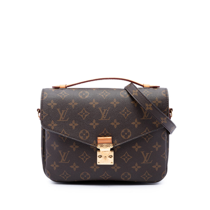 Louis Vuitton Pochette Métis Monogram Marron – vue principale – GABY PARIS