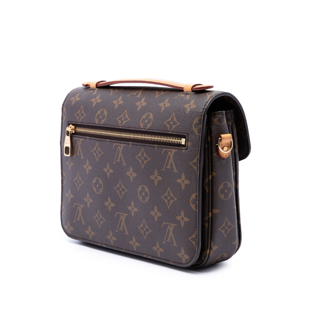 Louis Vuitton Pochette Métis Monogram Marron – vue 2 – GABY PARIS