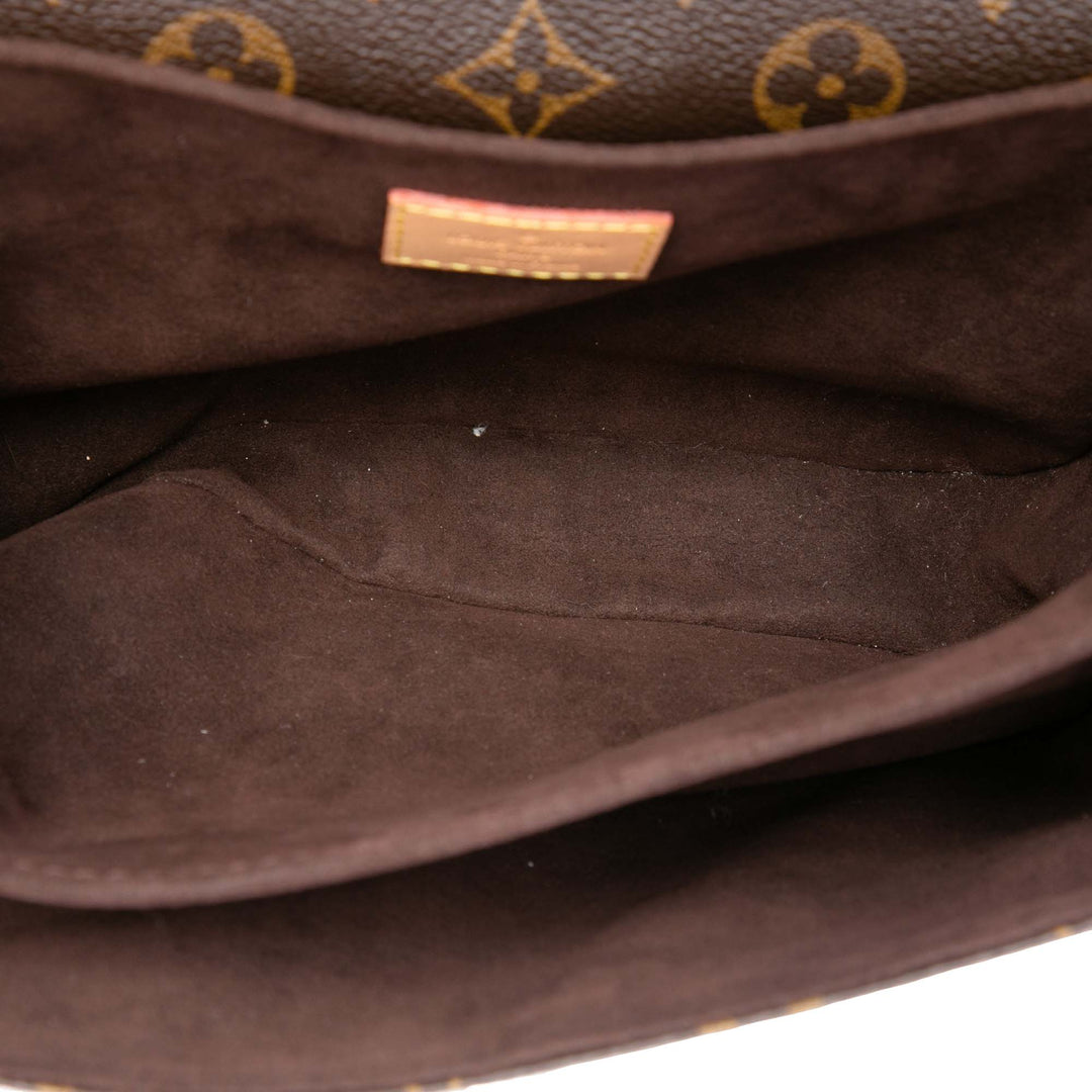 Louis Vuitton Pochette Métis Monogram Marron – vue 4 – GABY PARIS
