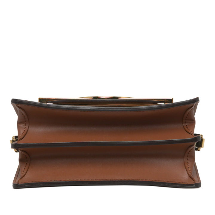 Louis Vuitton Dauphine Lock Mini Monogram Reverse Marron – vue 3 – GABY PARIS