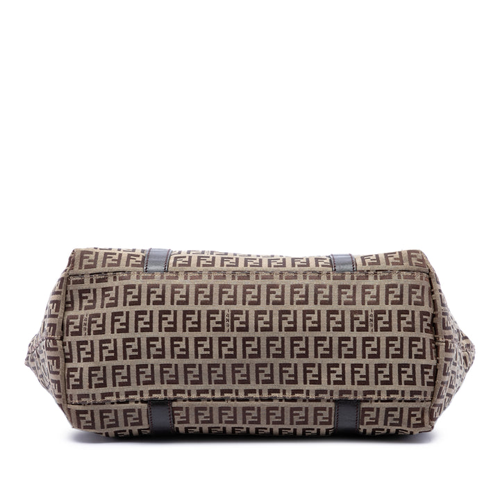 Fendi Zucchino Superstar Cabas Beige