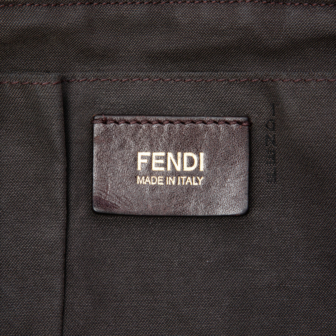 Fendi Zucchino Superstar Cabas Beige