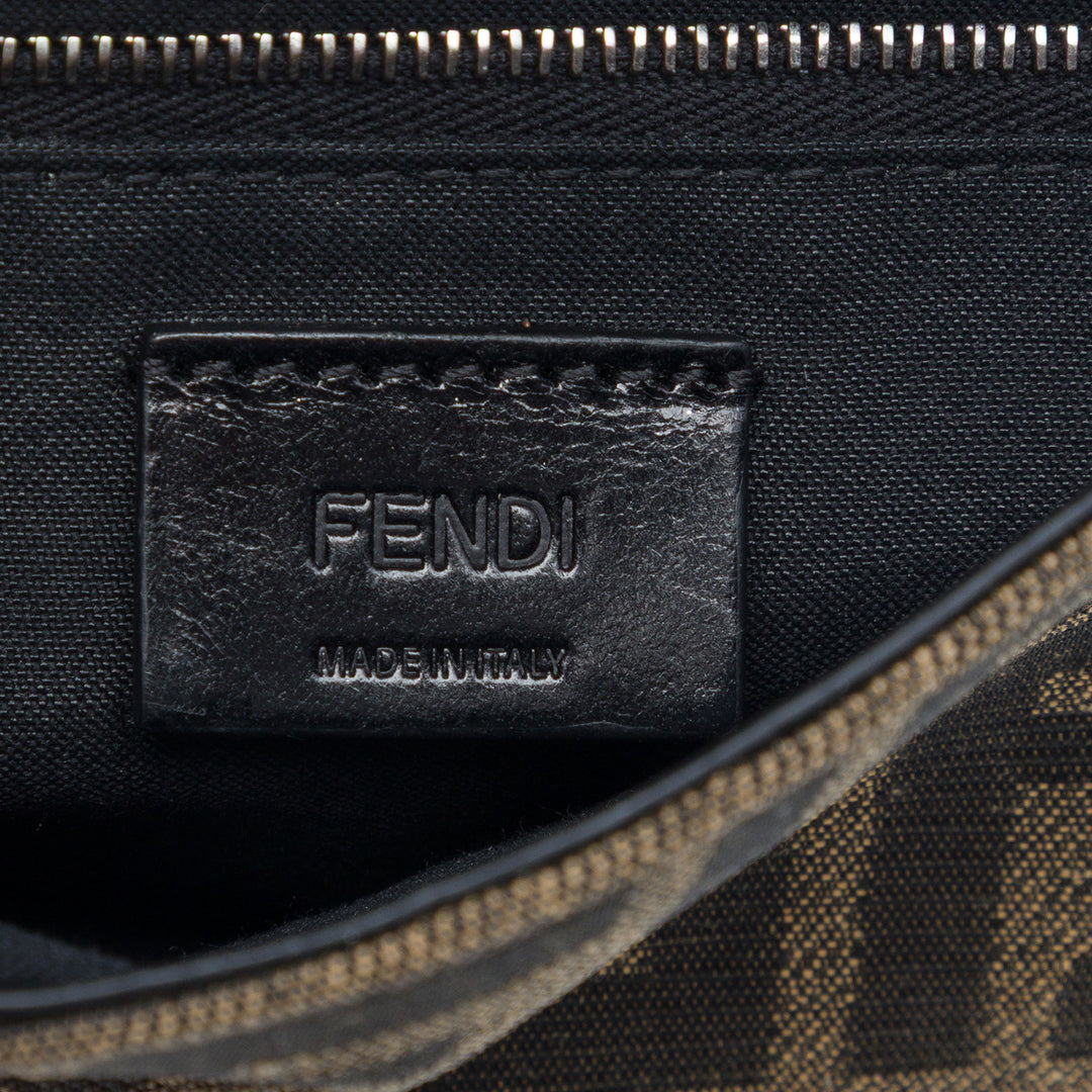 Fendi Zucca Toile Convertible Baguette Pochette