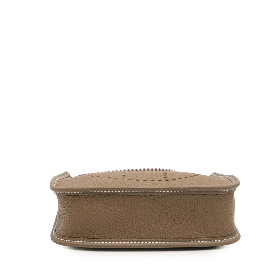 Hermès Clemence Evelyne Zigzag SangleTPM 16 Marron – GABY PARIS Authentique