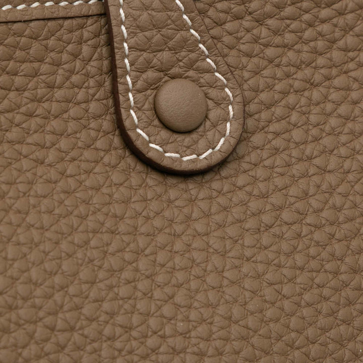 Hermès Clemence Evelyne Zigzag SangleTPM 16 Marron – GABY PARIS Authentique