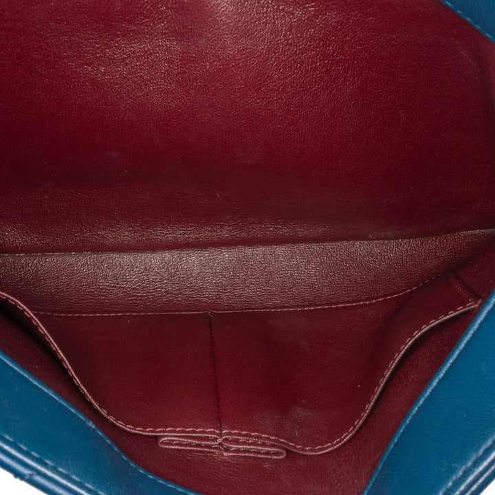 Medium Lambskin Trendy CC Flap Blue - Gaby Paris