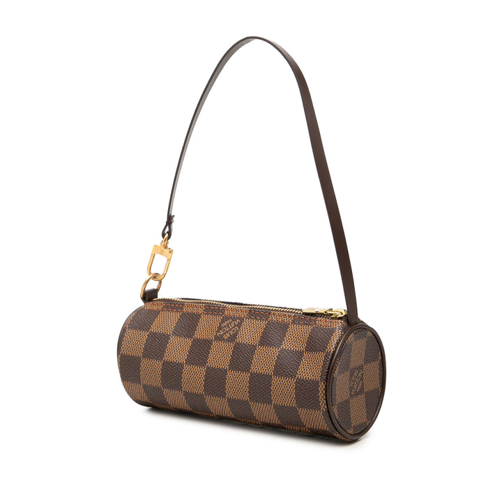 Louis Vuitton Papillon Pochette Damier Ébène Marron