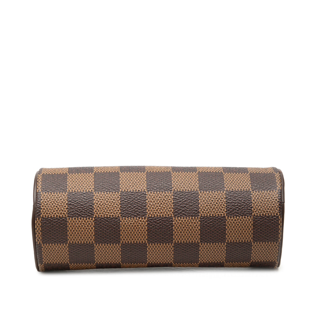 Louis Vuitton Papillon Pochette Damier Ébène Marron