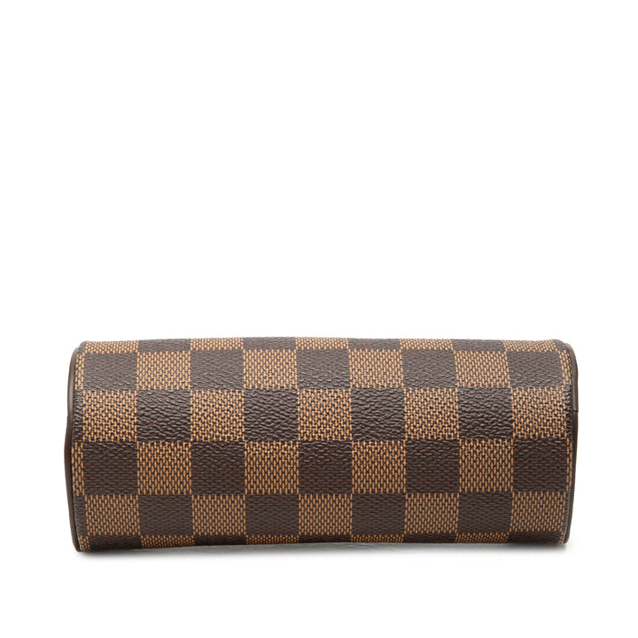 Louis Vuitton Papillon Pochette Damier Ébène Marron