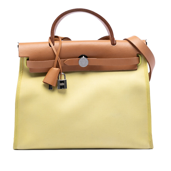 Hermès Toile Herbag Zip 31