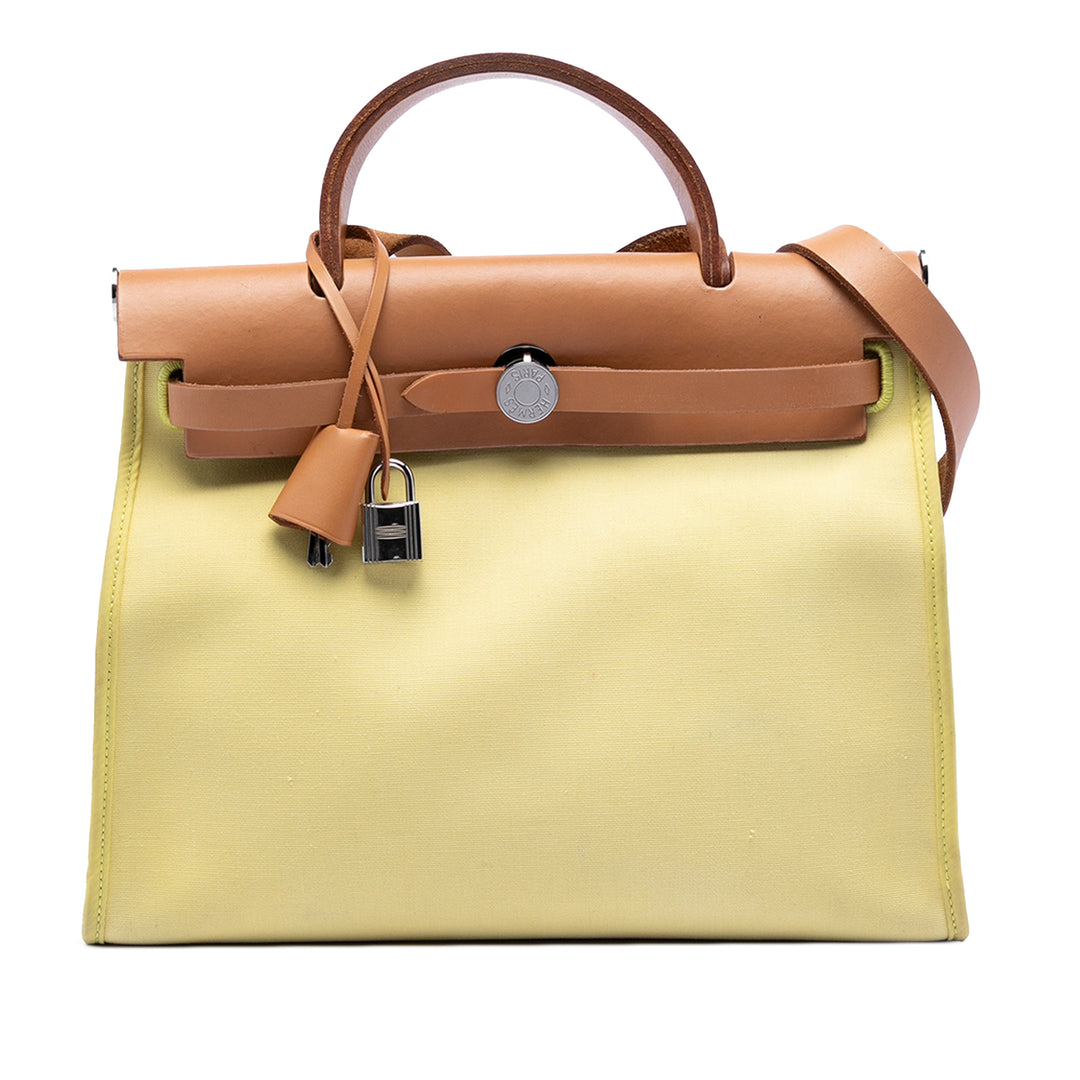 Hermès Toile Herbag Zip 31