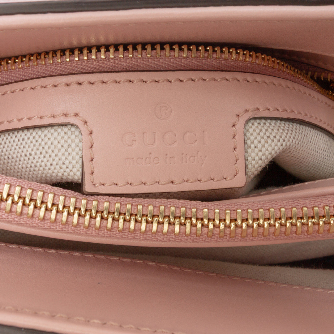GG Matelasse sac à Mini Rose