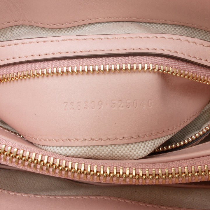 GG Matelasse sac à Mini Rose