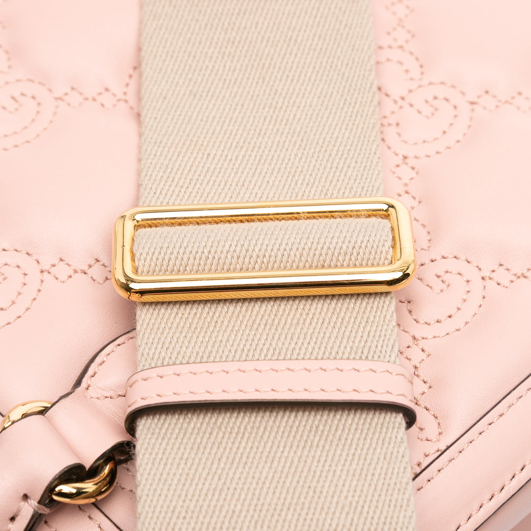 GG Matelasse sac à Mini Rose