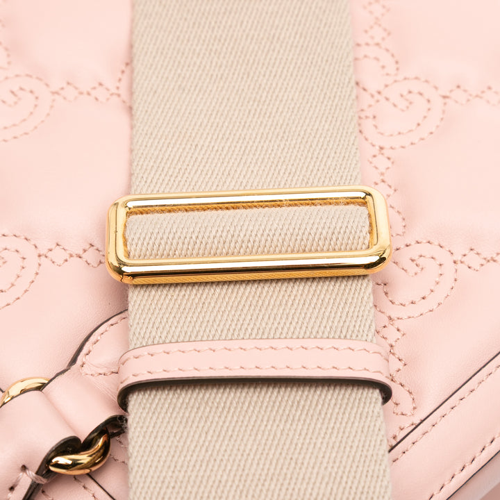 GG Matelasse sac à Mini Rose