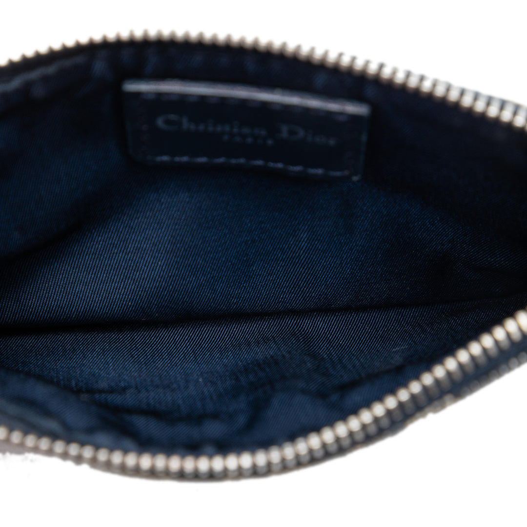 Dior Pochette Diorissimo Trotter Wristlet Bleu – vue 4 – GABY PARIS