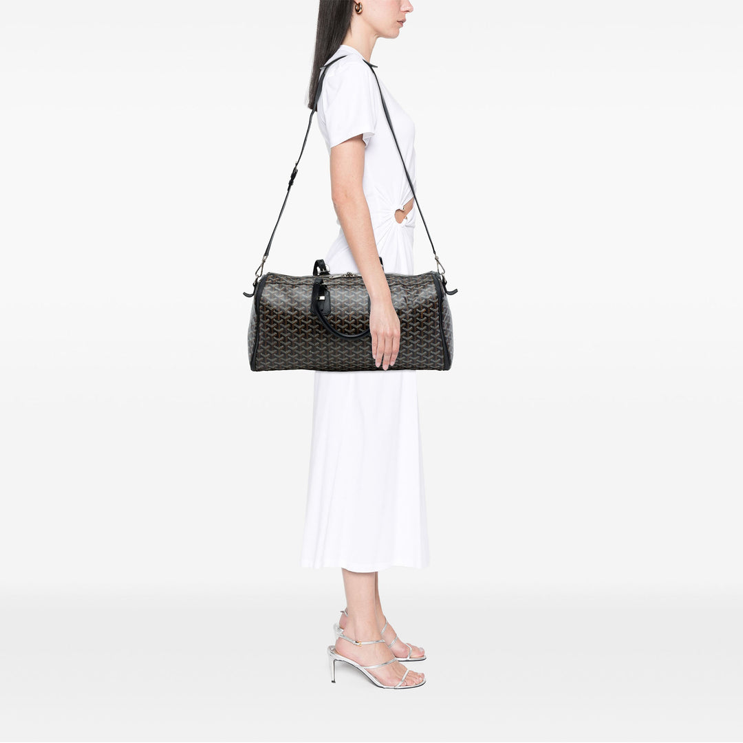 Goyard Sac de voyage Croisiere 50 Goyardine Noir – vue 6 – GABY PARIS