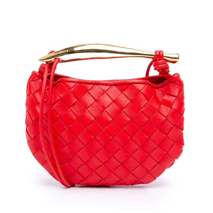 Bottega Veneta Baby Cuir d’agneau Intrecciato Sardine