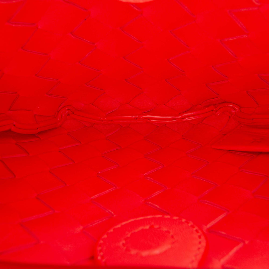 Bottega Veneta Baby Cuir d’agneau Intrecciato Sardine