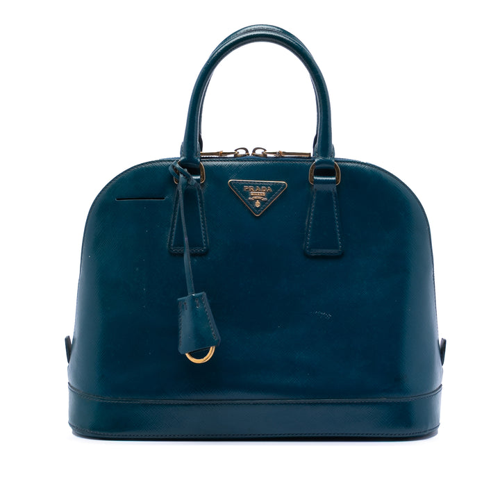 Prada Medium Saffiano Vernice Promenade Sac