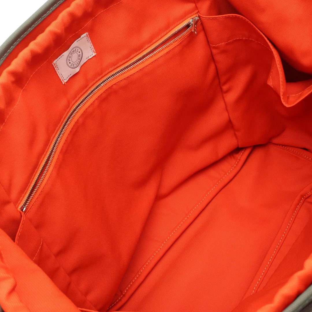 Hermès Toile Sac de Pansage Grooming Sac