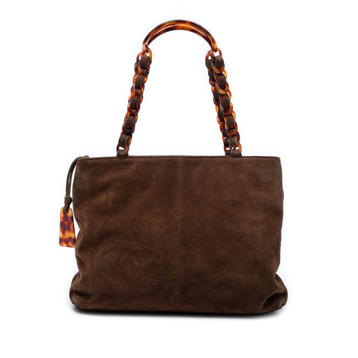 CC Tortoise Cabas chaîne Marron