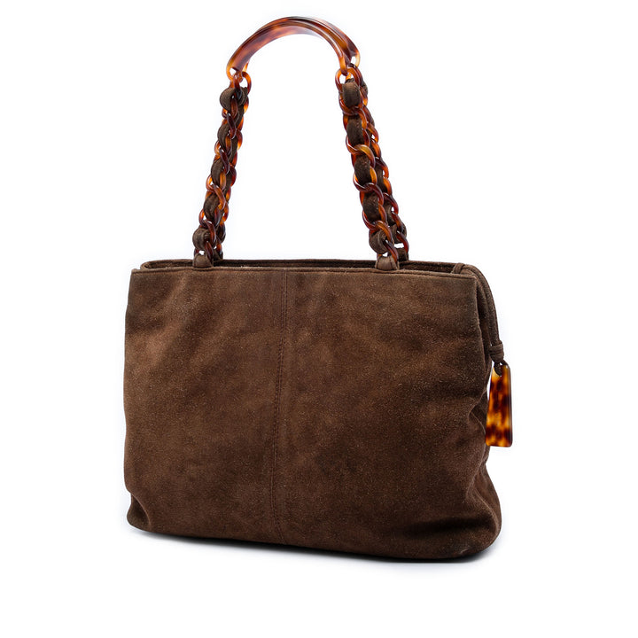 CC Tortoise Cabas chaîne Marron