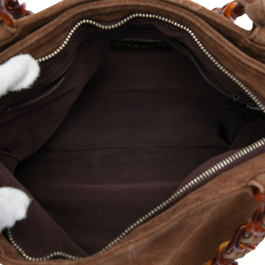 CC Tortoise Cabas chaîne Marron