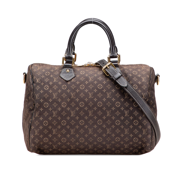 Monogram Mini Lin Speedy Bandouliere 30 Brown - Gaby Paris