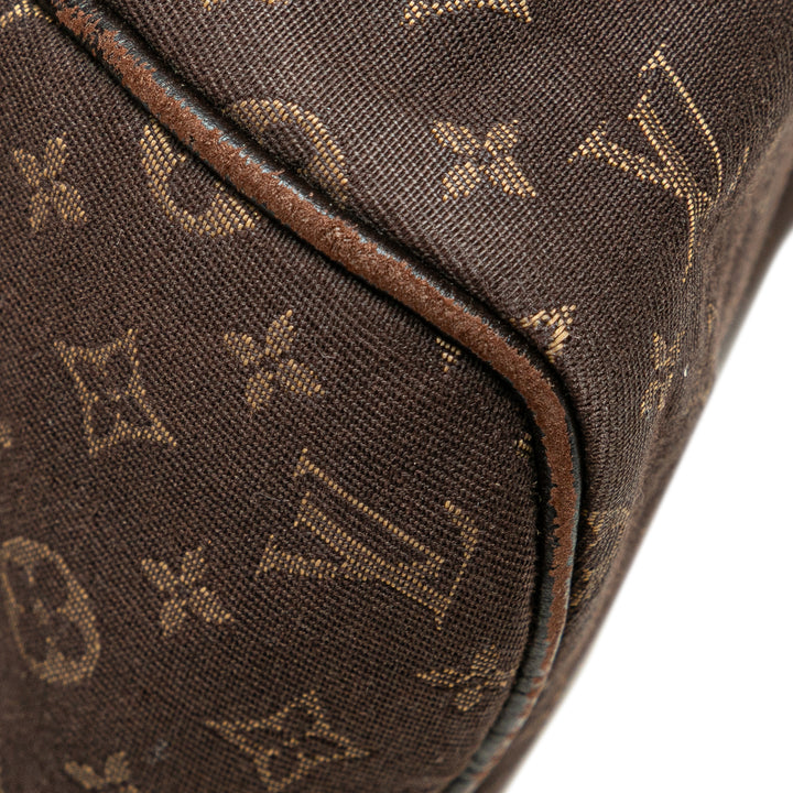 Monogram Mini Lin Speedy Bandouliere 30 Brown - Gaby Paris