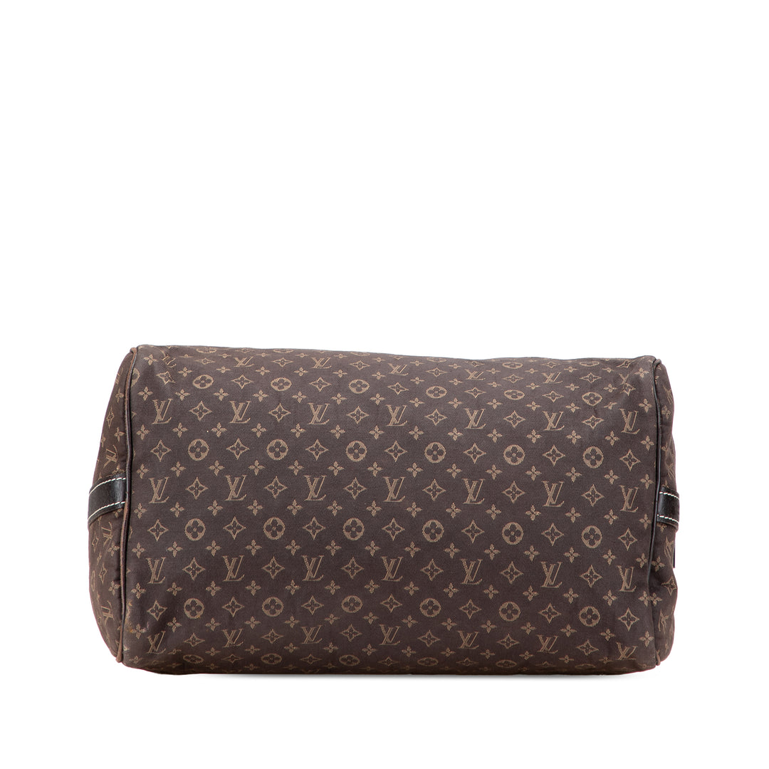 Monogram Mini Lin Speedy Bandouliere 30 Brown - Gaby Paris
