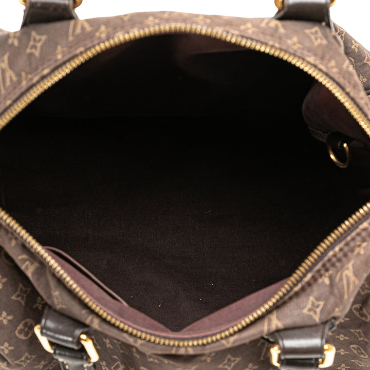Monogram Mini Lin Speedy Bandouliere 30 Brown - Gaby Paris
