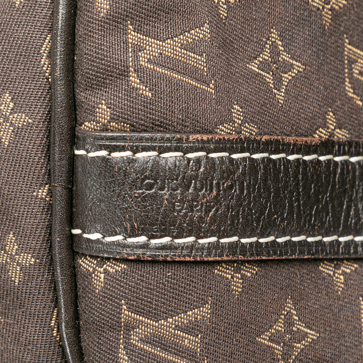 Monogram Mini Lin Speedy Bandouliere 30 Brown - Gaby Paris