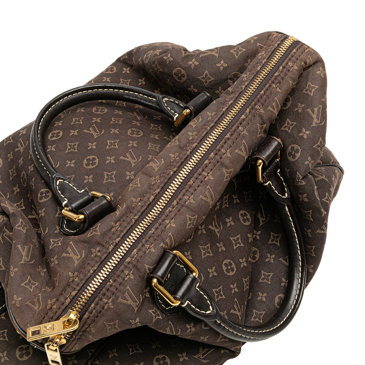 Monogram Mini Lin Speedy Bandouliere 30 Brown - Gaby Paris