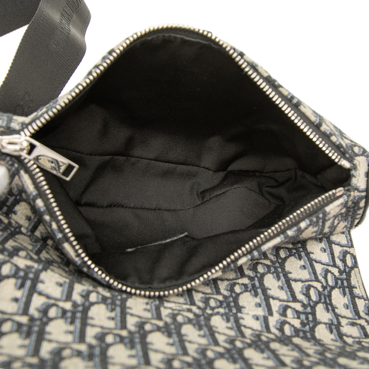 Saddle Sac Oblique Bleu
