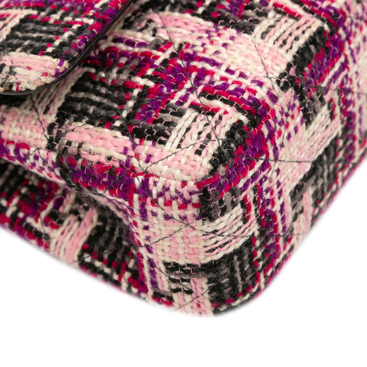 Chanel Medium Classic Tweed Double rabat Rose – GABY PARIS Authentique