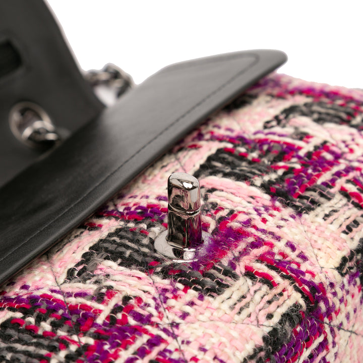 Chanel Medium Classic Tweed Double rabat Rose – GABY PARIS Authentique