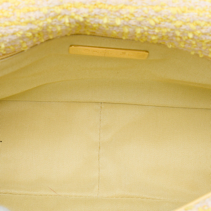 19 à rabat Moyen Tweed Jaune
