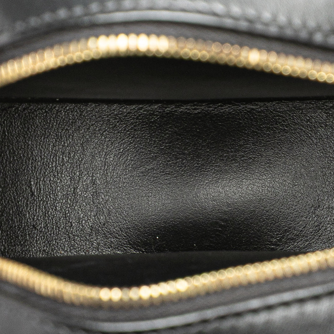 Celine Small Cuir de veau Cuir Triomphe Oval Sac porté croisé